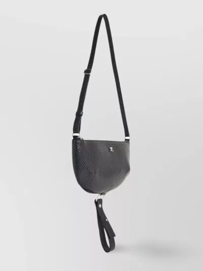 Courrèges 'viper Eclipse Holy' Leather Bag