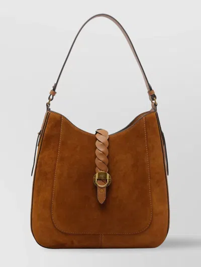 Isabel Marant Braided Handle Shoulder Bag
