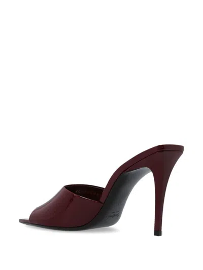 Saint Laurent Romy Patent Leather Mules