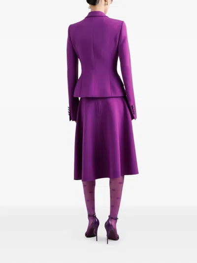 Dolce & Gabbana Wool Midi Skirt