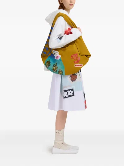 Marni Floral-motif Tote Bag
