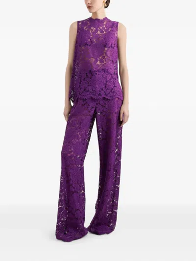 Dolce & Gabbana Top In Purple