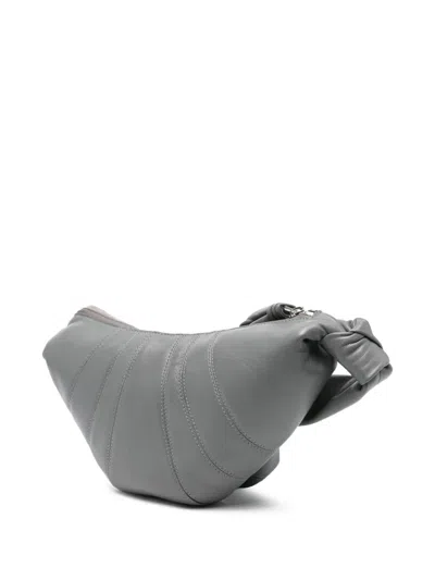 Lemaire Croissant Knotted Lambskin Shoulder Bag