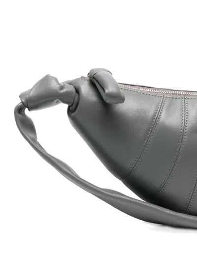 Lemaire Croissant Knotted Lambskin Shoulder Bag