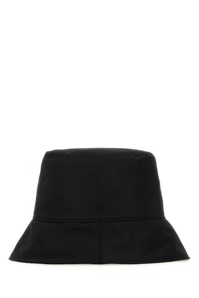 Off-white Black Bucket Hat With Off Writing