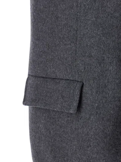Bottega Veneta Women Double Face Wool Double Layer Gilet