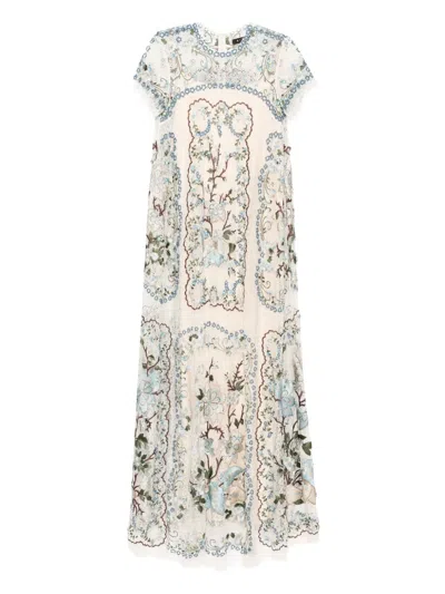 Biyan Gilona Maxi Dress In Multi
