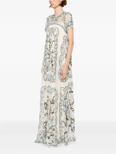 Biyan Gilona Maxi Dress In Multi