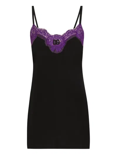 Dolce & Gabbana Lace-trimmed Cami Top