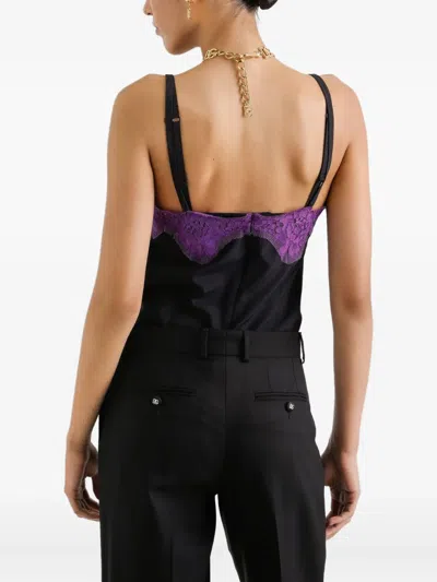 Dolce & Gabbana Lace-trimmed Cami Top