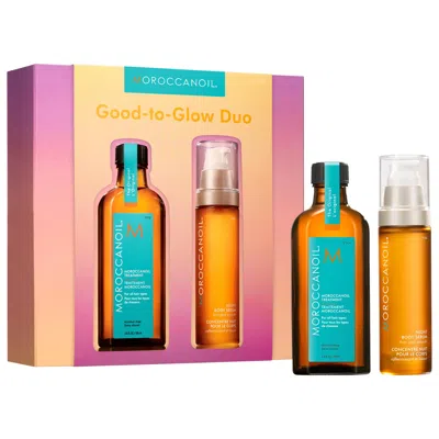 Moroccanoil Good-to-glow  Hair Treatment Set A Value Set Featuring The Iconic  Treatment H