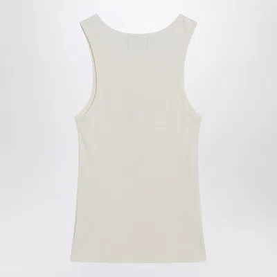 Enfants Riches Deprimes Bad Professor White Vintage-effect Tank Top In Neutral