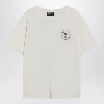 Enfants Riches Deprimes Ritual Prayer White Vintage-effect T-shirt In White