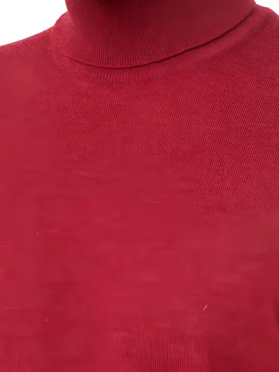 Brunello Cucinelli Cashmere Sweater In Red