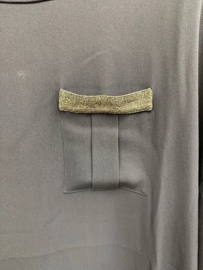 Brunello Cucinelli Embellished Pocket Tunic Dress