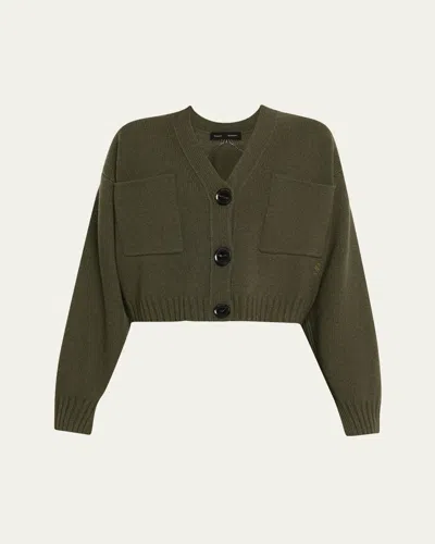 Proenza Schouler Sofia V-neck Eco Cashmere Wool Cardigan
