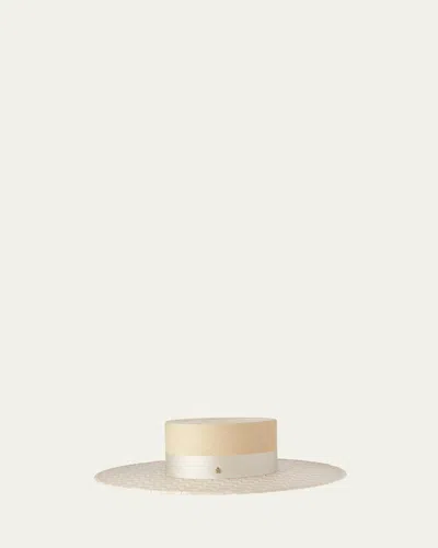 Maison Michel Lana Wide-brim Straw Hat