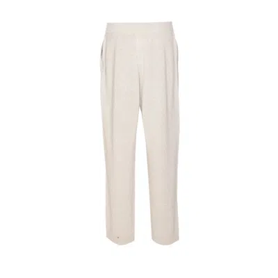 Brunello Cucinelli Vanise Sparkling Knitted Trousers In English Rib