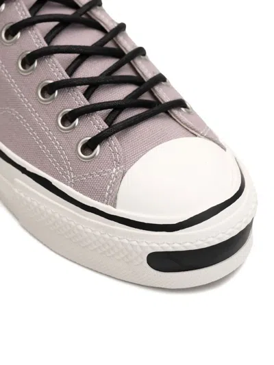 Kamiya Joey Vulcanised-sole Sneakers In Gray