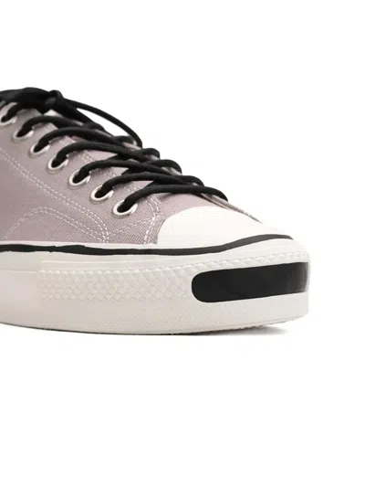 Kamiya Joey Vulcanised-sole Sneakers In Gray