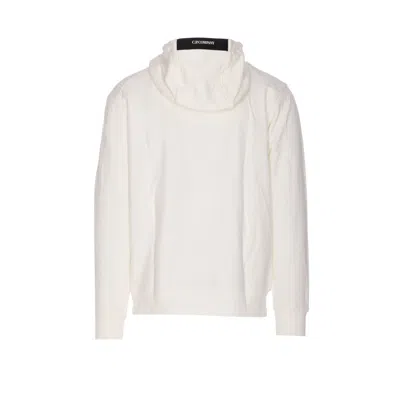 C.p. Company C.p.company Sweatshirts Sweat Hooded In White