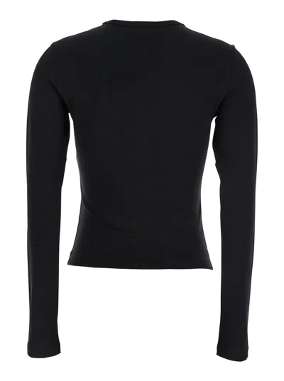 Diesel T-uncutie-long-d T-shirt In Black