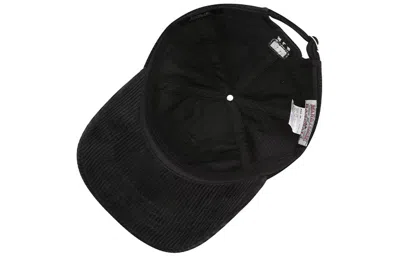 Mlb Mickey X Disney Crossover Corduroy Baseball Cap Black