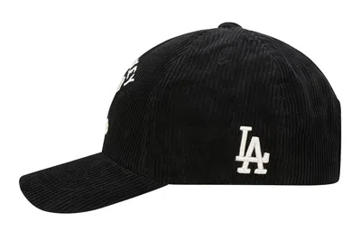 Mlb Mickey X Disney Crossover Corduroy Baseball Cap Black