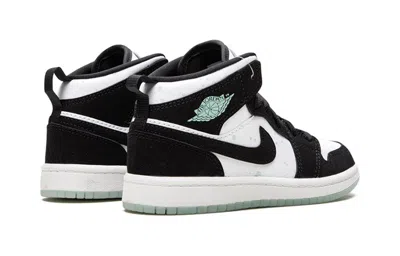 Air Jordan (ps)  1 Mid Se 'glow In The Dark Panda'
