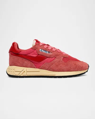 Autry Reelwind Tonal Retro Trainer Sneakers