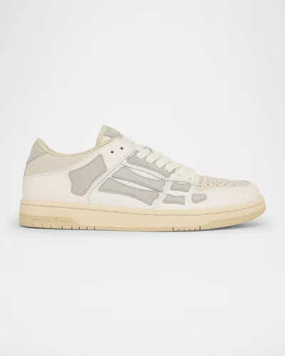 Amiri Men's Leather Skel Top Sneakers