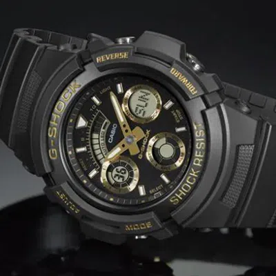 Casio G-shock Analog-digital 'black' In Black