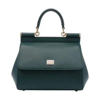 Dolce & Gabbana Dolce&gabbana Handbag Sicily Medium Green