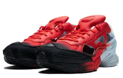Adidas Originals Adidas Raf Simons X Ozweego Replicant 'red Halo Blue' In Multi