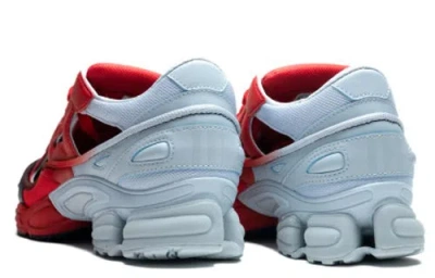 Adidas Originals Adidas Raf Simons X Ozweego Replicant 'red Halo Blue' In Multi