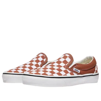 Vans Classic Slip-on Checkerboard 'red White'
