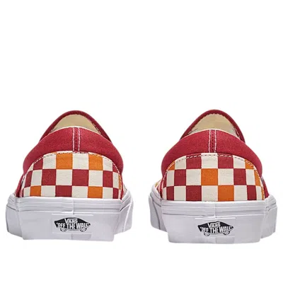 Vans Classic Slip-on Checkerboard 'red White'