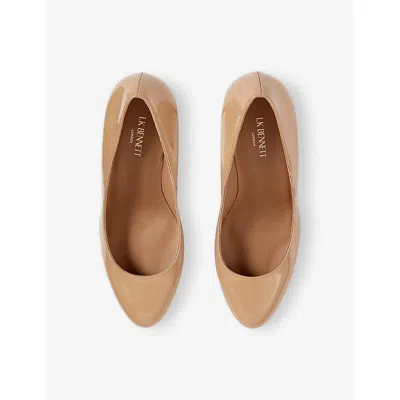 Lk Bennett Womens Bei-trench Stila Patent-leather Courts Eur 42/ 9 Uk