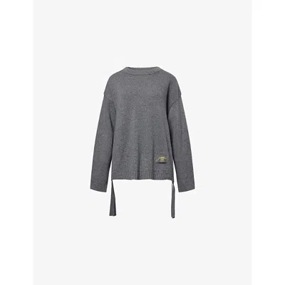 Ganni Sweater Wool Side Ties