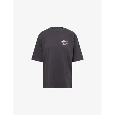 Levi's Womens Phantom Hauling Graphic-print Cotton T-shirt