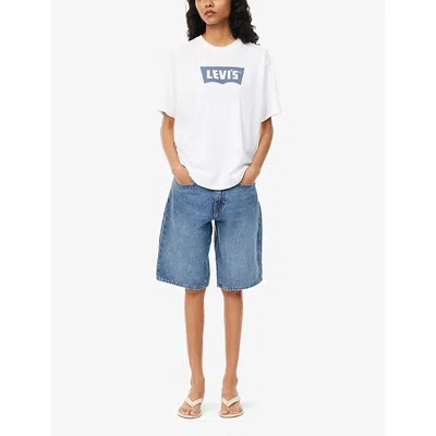 Levi's Womens My Frequency 478 Baggy Denim Shorts