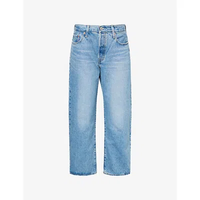 Levi's Womens Sweetest Taboo 501® 90's Ankle Straight-leg Denim Jeans