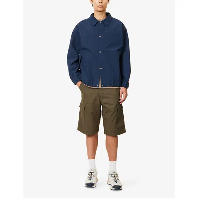 The North Face Mens Summit Navy Redbox Dryvent Shell Jacket Xl In Blue