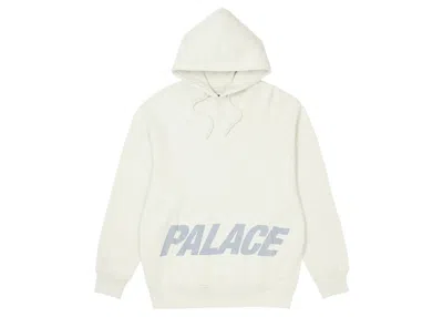 Pre-owned Palace Men's  Pal Pocket Slub Hoodie In White