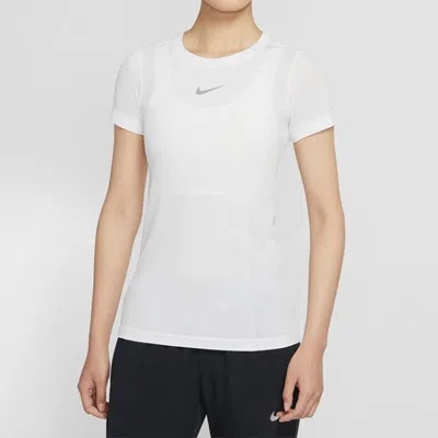 Nike (wmns)  Infinite Dri-fit Running Short Sleeve White