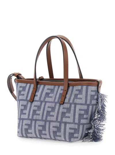 Fendi Women Mini Roll Tessuto Ff