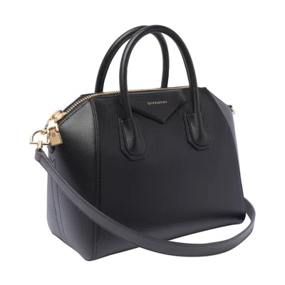 Givenchy Small Structured Handbag With Removable Shoulder Strap In Black