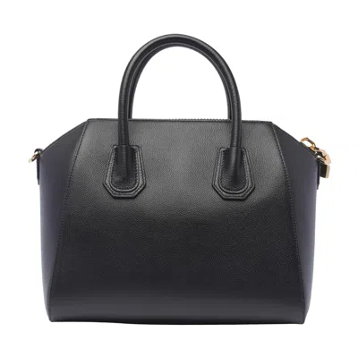 Givenchy Small Structured Handbag With Removable Shoulder Strap In Black