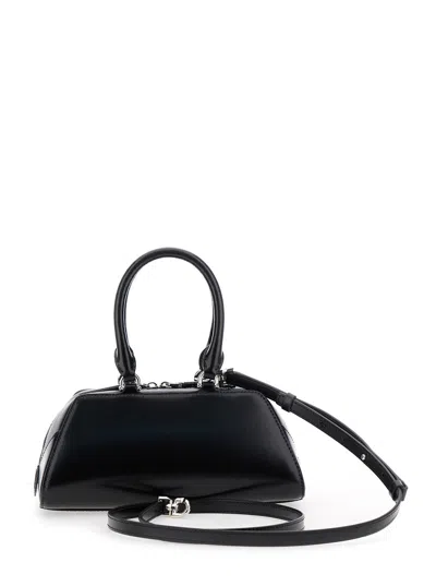 Givenchy Antigona East-west Small Handbag In Black