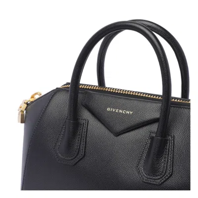Givenchy Small Structured Handbag With Removable Shoulder Strap In Black